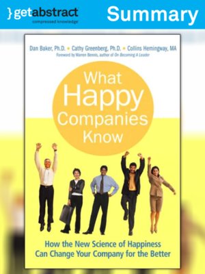 cover image of What Happy Companies Know (Summary)